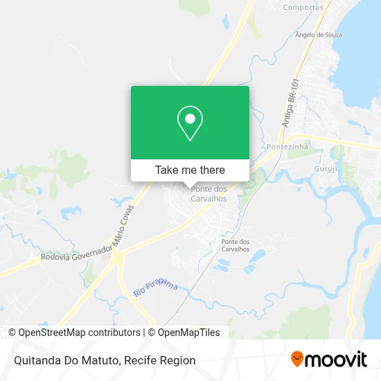 Quitanda Do Matuto map