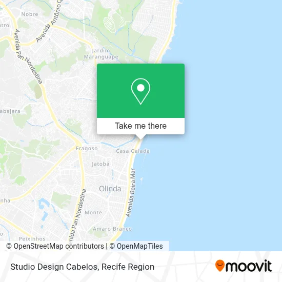 Studio Design Cabelos map