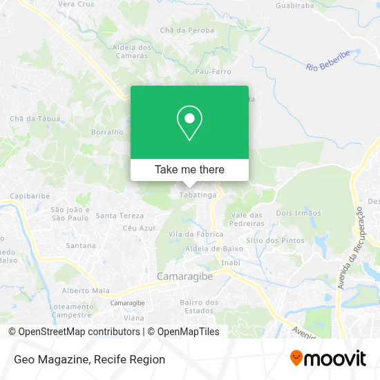 Geo Magazine map