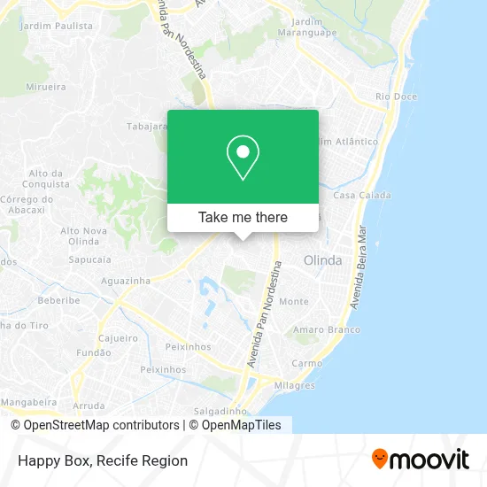 Happy Box map