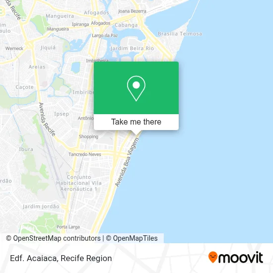 Edf. Acaiaca map