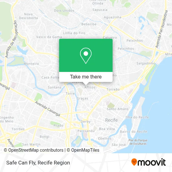 Safe Can Fly map
