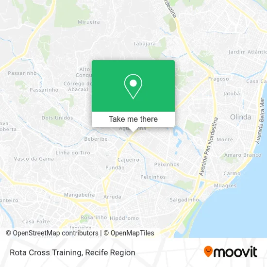 Rota Cross Training map