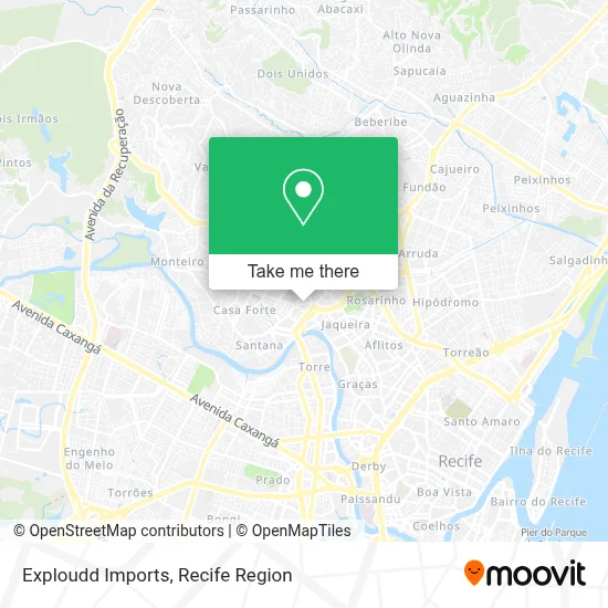Exploudd Imports map