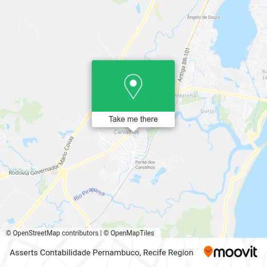 Asserts Contabilidade Pernambuco map