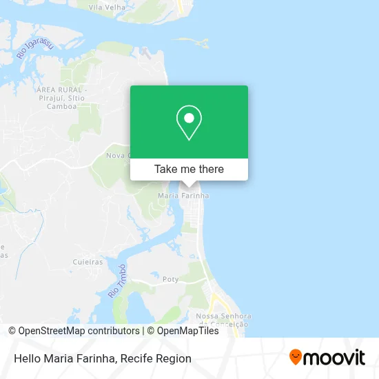 Hello Maria Farinha map