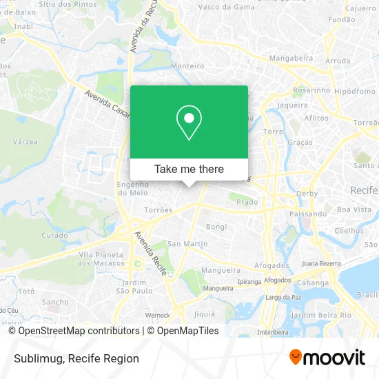 Sublimug map