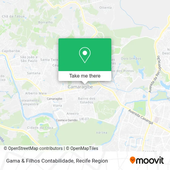 Gama & Filhos Contabilidade map