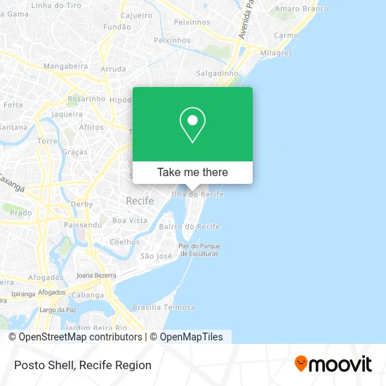 Posto Shell map
