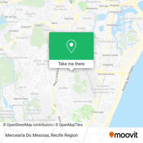 Mercearia Do Messias map