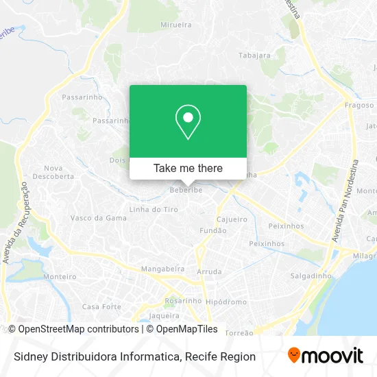 Sidney Distribuidora Informatica map
