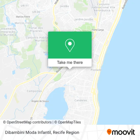 Dibambini Moda Infantil map