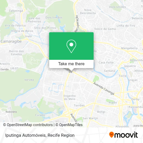 Iputinga Automóveis map