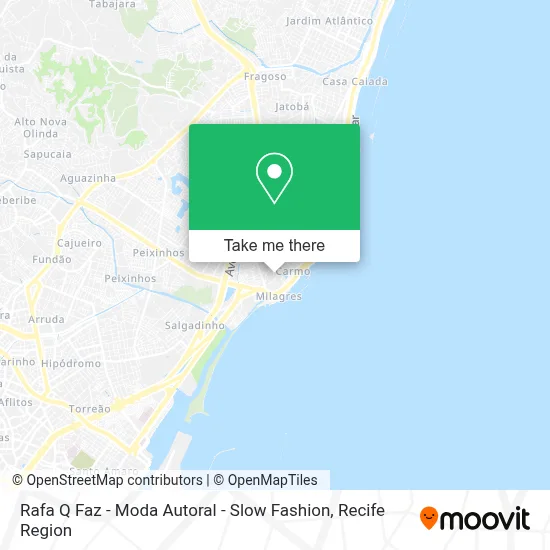 Rafa Q Faz - Moda Autoral - Slow Fashion map