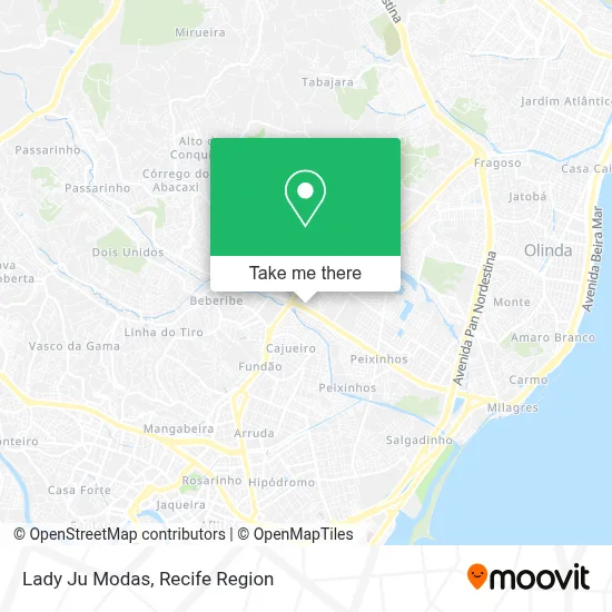 Lady Ju Modas map