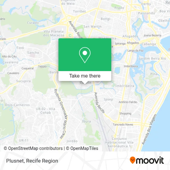 Plusnet map