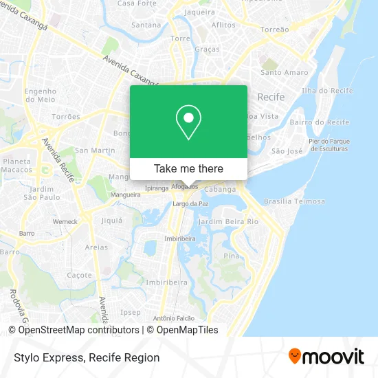 Stylo Express map