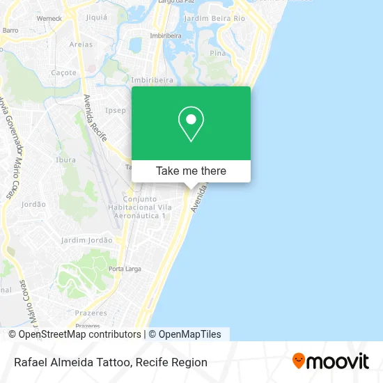 Rafael Almeida Tattoo map