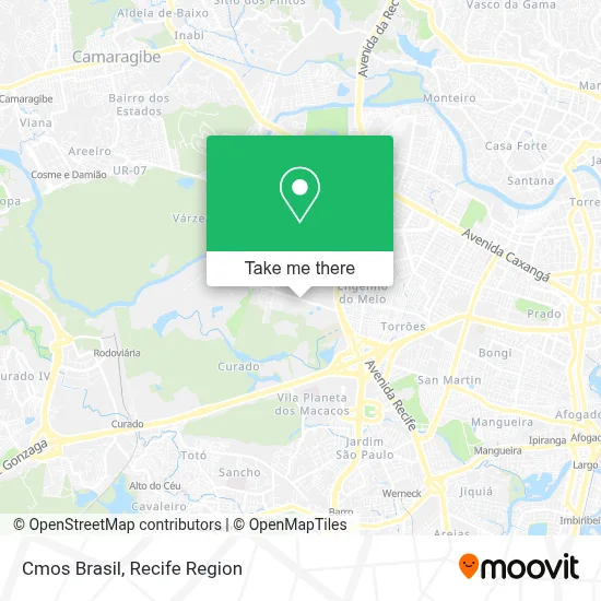 Cmos Brasil map