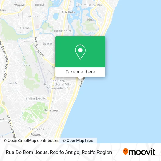Rua Do Bom Jesus, Recife Antigo map