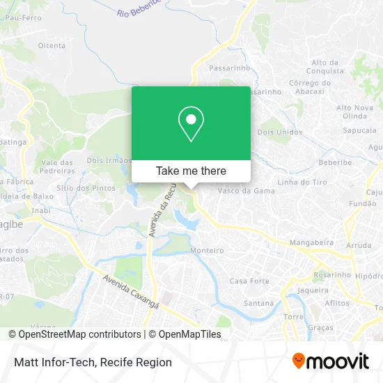 Matt Infor-Tech map