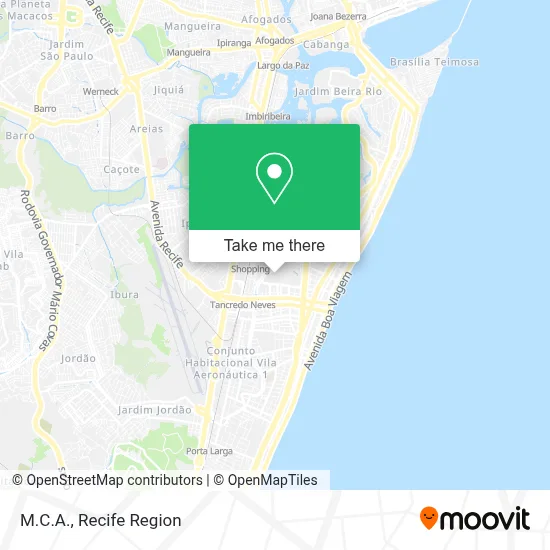 M.C.A. map