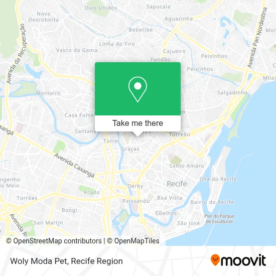 Woly Moda Pet map