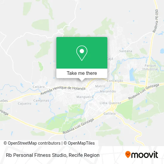 Rb Personal Fitness Studio map