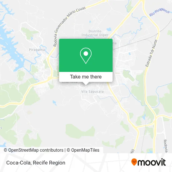 Coca-Cola map