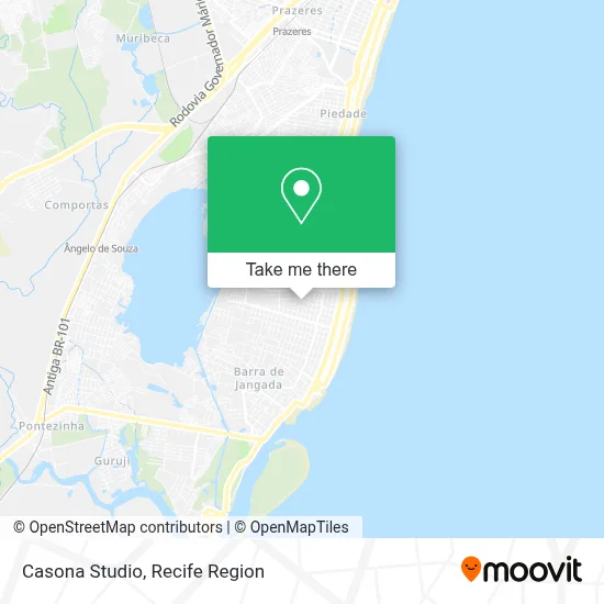 Casona Studio map