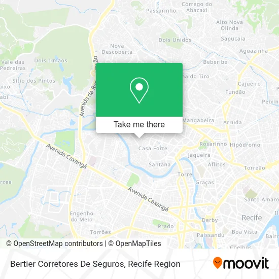 Bertier Corretores De Seguros map