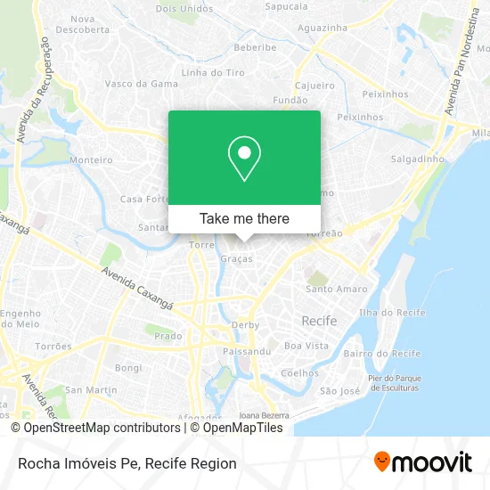 Rocha Imóveis Pe map