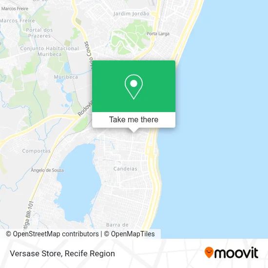 Versase Store map