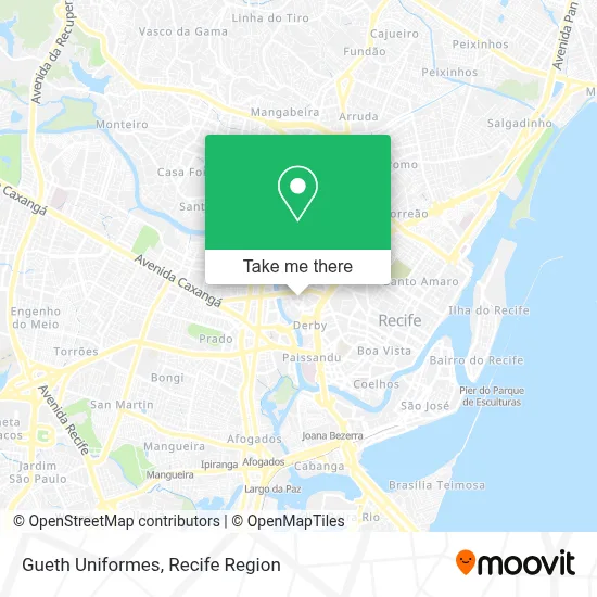 Gueth Uniformes map