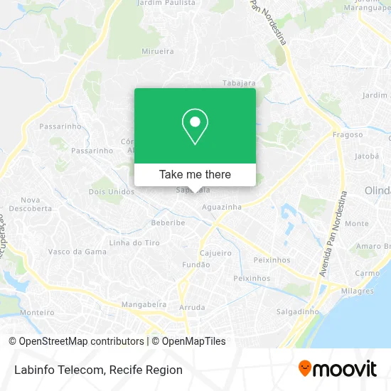 Labinfo Telecom map