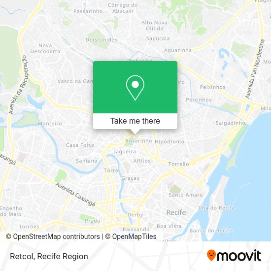 Retcol map