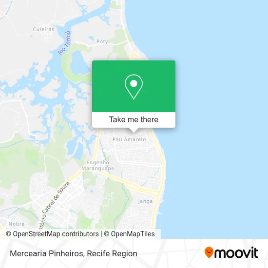 Mercearia Pinheiros map