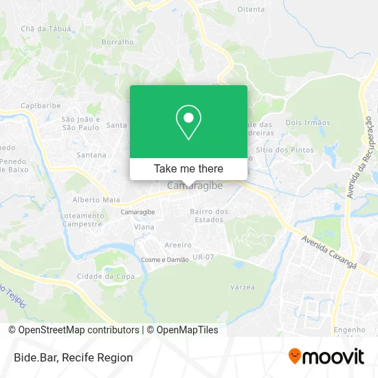 Bide.Bar map