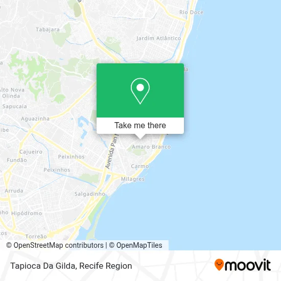Tapioca Da Gilda map