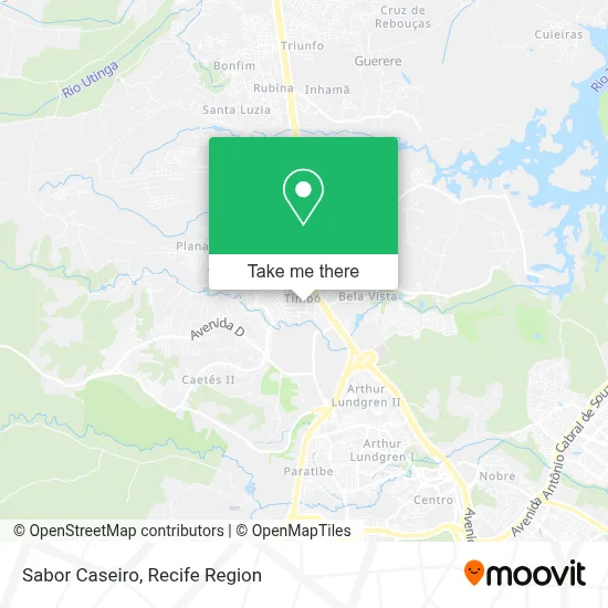 Sabor Caseiro map
