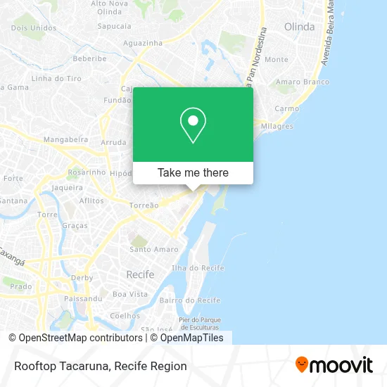 Rooftop Tacaruna map