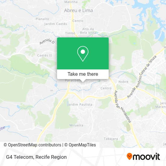 G4 Telecom map