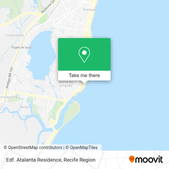 Edf. Atalanta Residence map