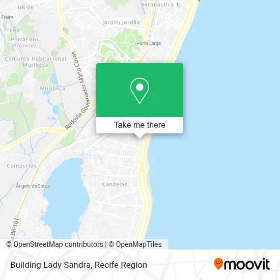 Building Lady Sandra map
