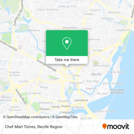 Chef Mari Torres map