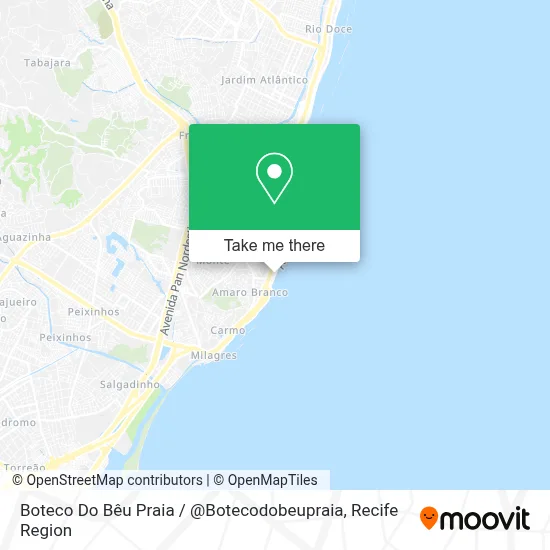 Boteco Do Bêu Praia / @Botecodobeupraia map