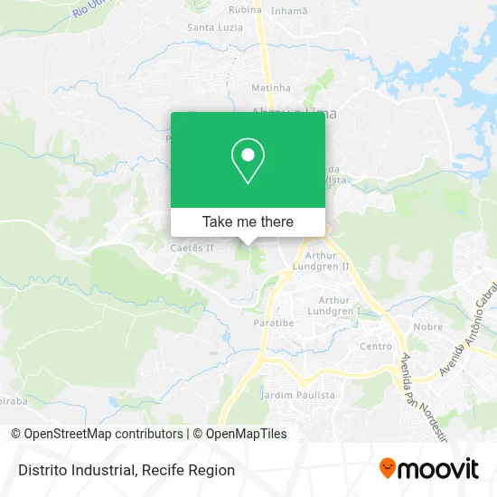 Distrito Industrial map