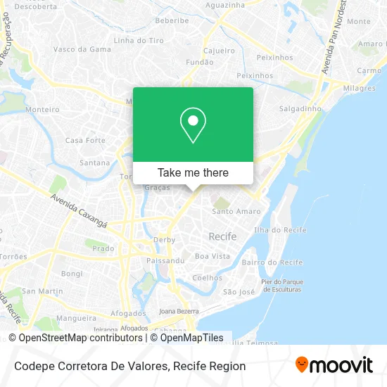 Codepe Corretora De Valores map