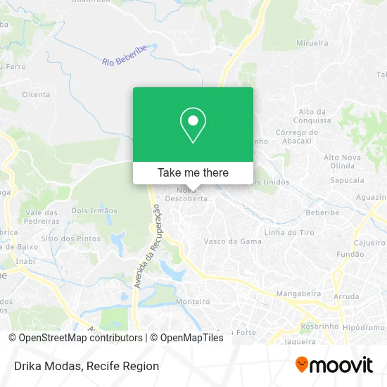 Drika Modas map
