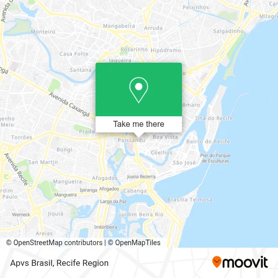 Apvs Brasil map